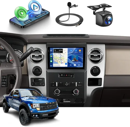 Vista 8 de MAHVEC 4G+64G Android 15 Radio de coche estéreo para Ford F150 2009-2014