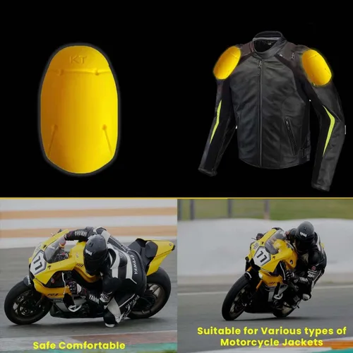 Vista 6 de Universal Level2 motocicleta CE Insertar armadura y almohadillas para protección de hombro, CE-2 aprobó el hombro protector de motocicleta chaqueta