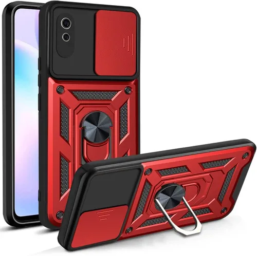Vista 94 de Compatible con Tecno Camon 18P Bracket Shell, Slide Camera Lens Cover Case Azul