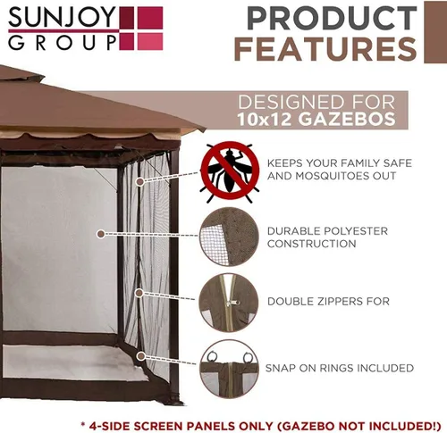Vista 3 de Mosquitero para tienda de 10 x 12 pies