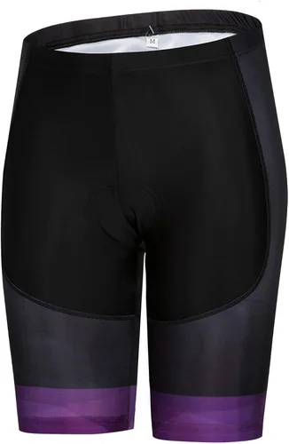 Vista 4 de Maillot de ciclismo para mujer manga corta y babero de verano acolchado