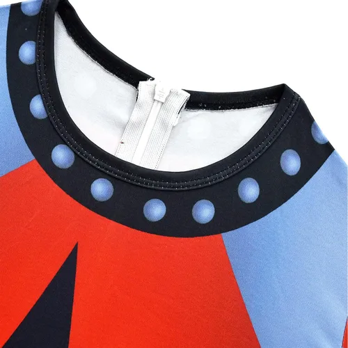Vista 6 de Halloween Costume for Kids Music Game Character Cosplay Outfit