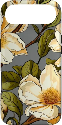 Vista 27 de Botanical Garden Magnolia Flower Case for iPhone 17