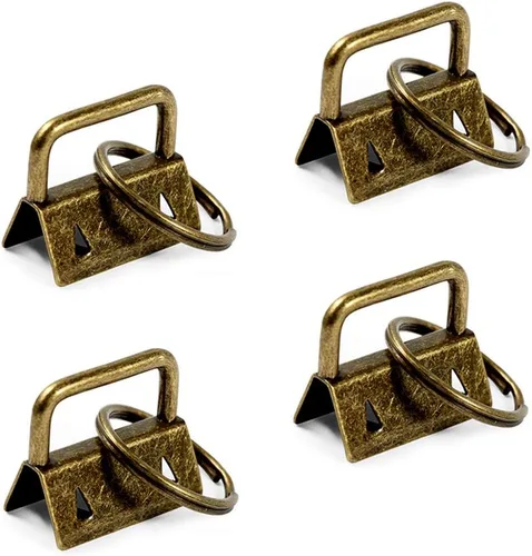 Vista 26 de SPEEDWOX Accesorios para llavero con anillo dividido, juego de correas para manualidades