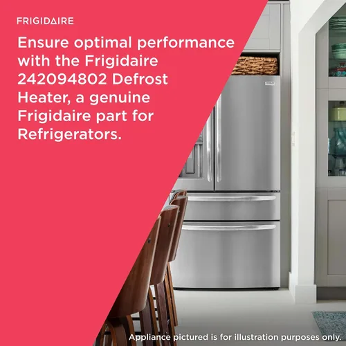Vista 4 de Frigidaire 242094802 Calentador de descongelación para refrigeradores