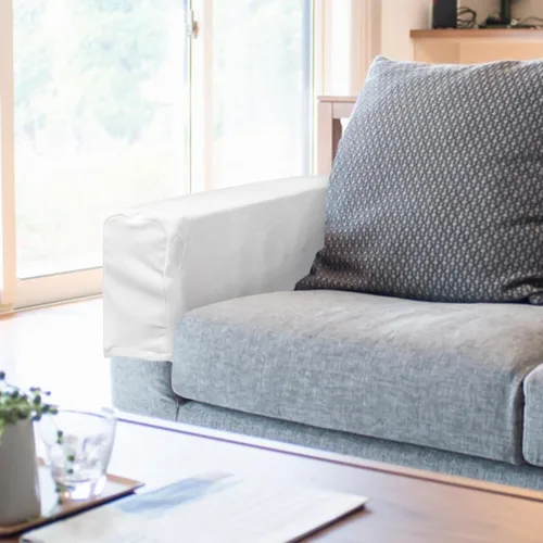 Vista 8 de 2 fundas antideslizantes para reposabrazos de sofá, funda elástica para sofá, sillón reclinable, protector de muebles