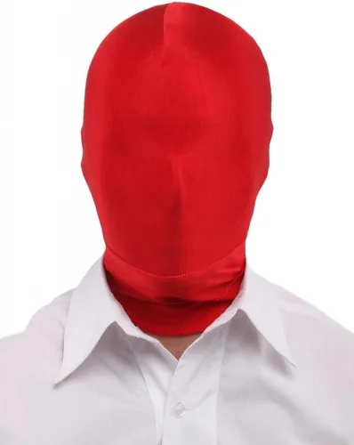 Vista 7 de Seeksmile Zentai - Máscara capucha unisex de licra elastano