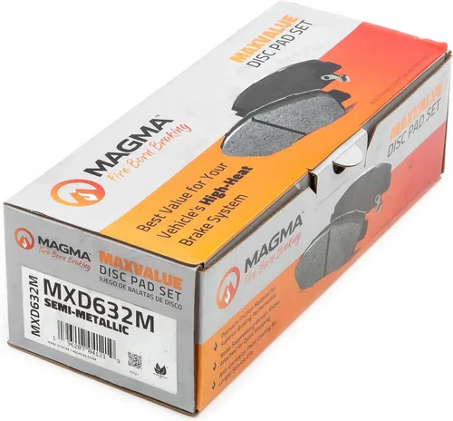 Vista 4 de MAGMA MaxValue MXD632M Pastillas de freno semimetálicas, delanteras