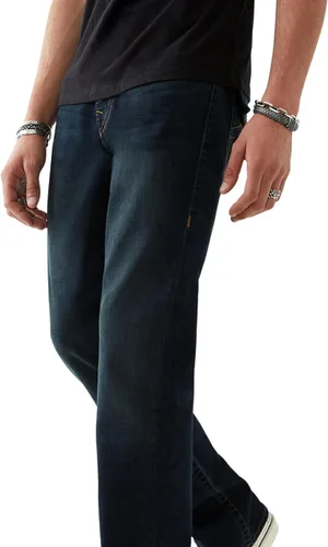 Vista 10 de True Religion Jeans Ricky de pierna recta para hombre - Denim elástico