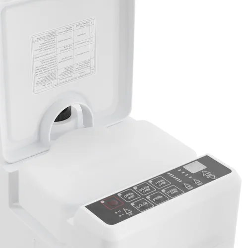 Vista 8 de Vaporizador de pelo vertical Nano Salon - Blanco - Vaporizador para el cabello - Reparación del cabello, acondicionamiento profundo - 500W