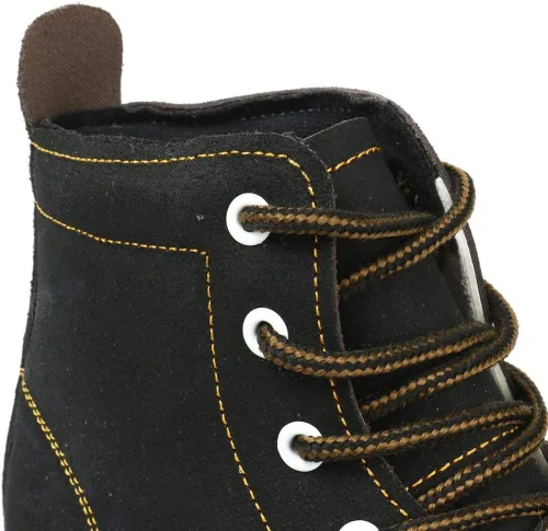 Vista 3 de XUDREZ Patines de Cuero de Vaca para Mujeres y Hombres Zapatos de Caña Alta Diseño de Doble Fila, Patines Clásicos Premium Ajustables