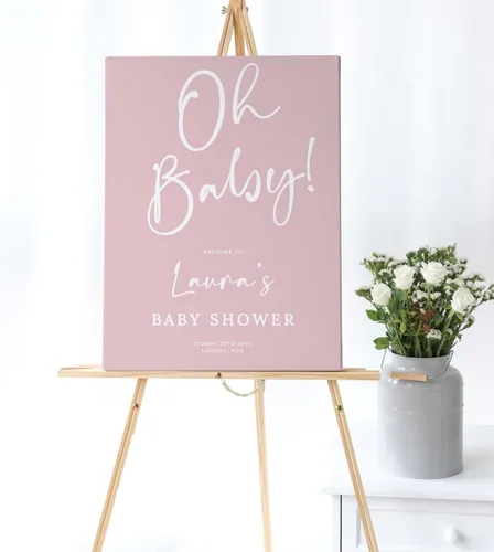 Vista 12 de Letrero de bienvenida de oso de peluche para baby shower, cartel de bienvenida de bienvenida de baby shower, letrero de bienvenida al baby shower