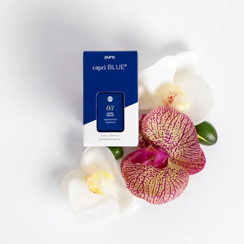 Vista 2 de Capri Blue Pura Smart Home - Recambios de difusor enchufable, incluye 2 recambios Capri Blue Pura para difusores enchufables para el hogar, aromas
