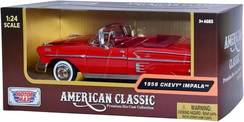Vista 6 de Motormax 1:24 Chevy Impala Conv.