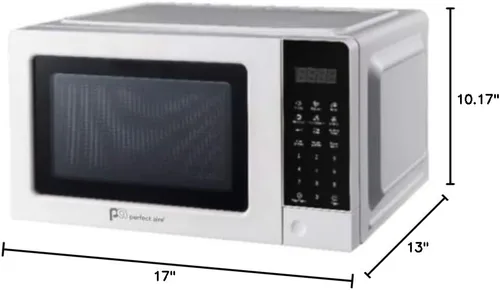 Vista 2 de PerfectAire 0.7 pies cúbicos Blanco Microondas 700 vatios