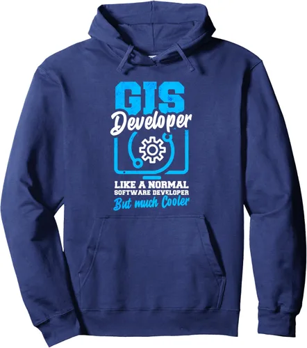 Vista 4 de GIS Geographic Information System Geoinformatics Geography Pullover Hoodie