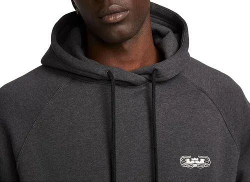 Vista 4 de Nike Lebron DQ6129-032 - Sudadera con capucha para hombre, color gris oscuro, talla XXL, Gris