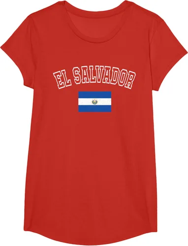 Vista 59 de Camiseta vintage con diseño de la bandera de El Salvador