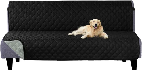 Vista 112 de U-NICE HOME Funda para sillón reclinable, reversible, con correas elásticas, resistente al agua, protege de perros y mascotas, sillón pequeño