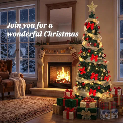 Vista 8 de Decoración de árbol de Navidad