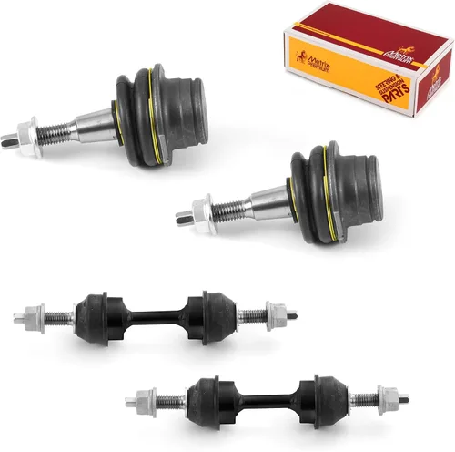 Vista 154 de Metrix Premium Chassis Parts - Juego de 4 piezas de articulación de rótula superior y barra estabilizadora delantera para Ford Ranger RWD 1998-2011