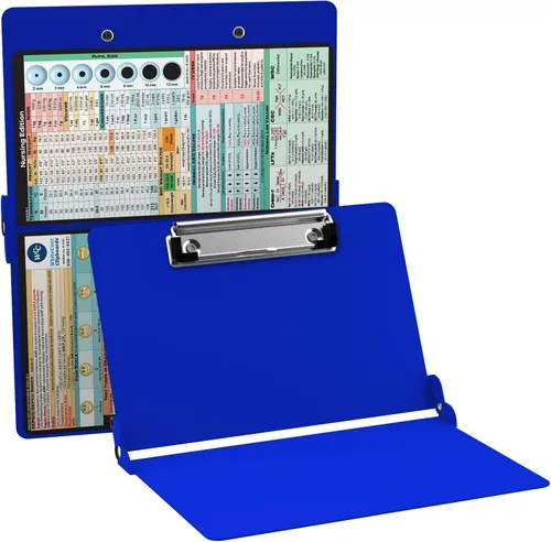 Vista 12 de WhiteCoat® Clipboard - Edición para Enfermería (Negro, Doble Pliegue)