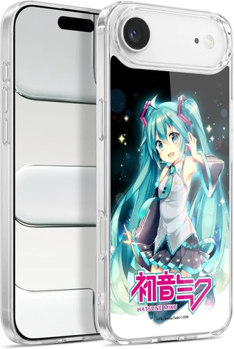 Vista 218 de Head Case Designs Licencia Oficial Hatsune Miku Gráficos Lindos Carcasa de Gel [Protección de Grado Militar] Compatible con Apple iPhone 7
