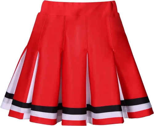 Vista 5 de Koatobbor Girls Cheerleader Costume Cheerleading Outfit Dress for Halloween Party Birthday Gift 3-9Years