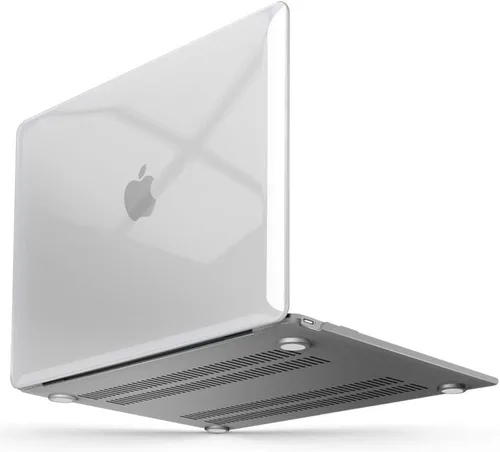 Vista 12 de IBENZER Compatible con MacBook de 12 pulgadas, carcasa rígida para Mac de 12 pulgadas con pantalla Retina modelo A1534 2020 2019 2018 2017 2016 Negro