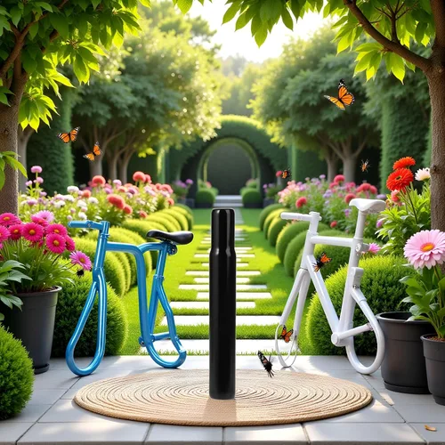 Vista 5 de Negro bicicleta asiento poste acero 1.000 in para tubo niños bicicleta silla piezas niños Ciclismo B bicicleta manillar 25.4 pulgadas
