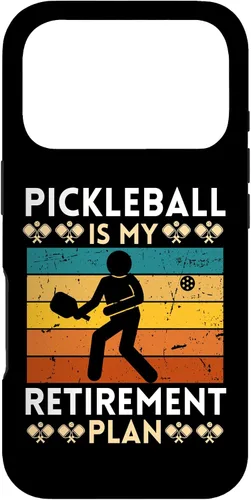 Vista 30 de Pickleball Is My Retirement Plan Case for iPhone 16