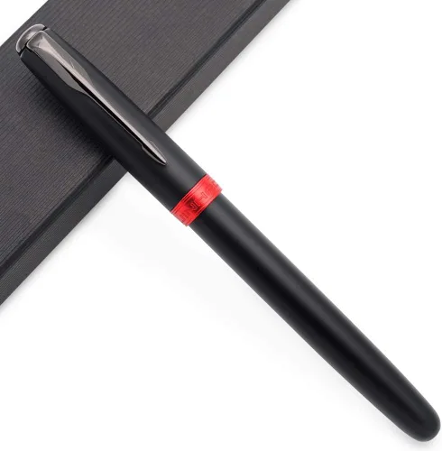 Vista 9 de JINHAO 75 HongYun - Pluma estilográfica (negro mate, punta fina)