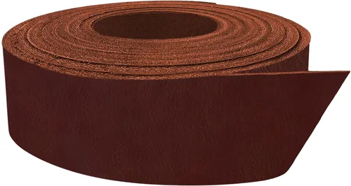 Vista 10 de Trabajo europeo de cuero de 5-6 oz. (0.079-0.094 in) Tamaño de los cinturones de cuero curtido vegetal: 1-1/2 x 40 pulgadas, correas de cuero