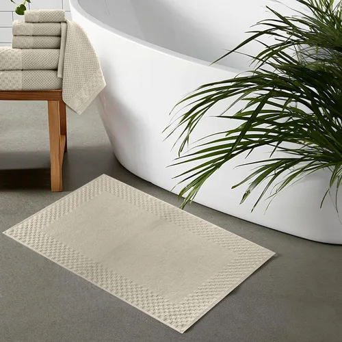Vista 5 de Classic Turkish Towels CTT - Juego de 2 alfombras de baño 100% algodón, antideslizantes, cómodas y altamente absorbentes, lavables a máquina, 20 x