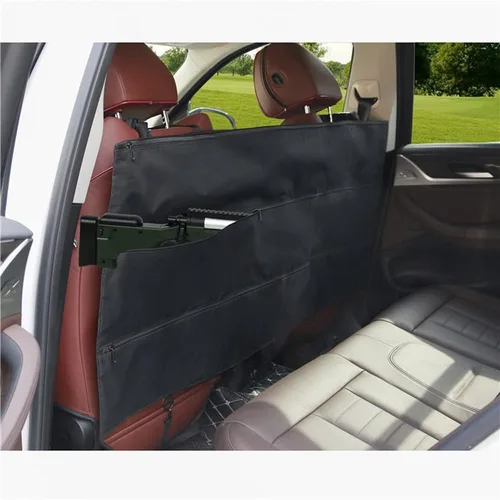 Vista 3 de Asiento de coche trasero de pistola estante para rifle de rifle organizador organizador de almacenamiento de asiento trasero de vehículo