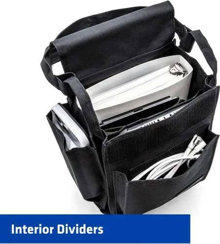 Vista 3 de PIVOT Regular PubsBag, bolsa de vuelo piloto expandible, bolsa de aviación