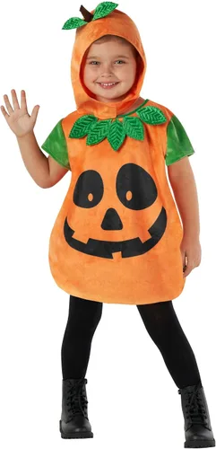Vista 5 de Morph Disfraz de calabaza para niños pequeños, disfraz de calabaza de Halloween para niños, disfraz de calabaza para niñas y niños, disfraz