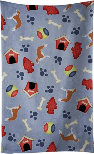 Vista 105 de Caroline's Treasures BB3948KTWL Affenpinscher Dog House Collection - Toalla de cocina para invitados, toalla de baño decorativa para cara, té, paño