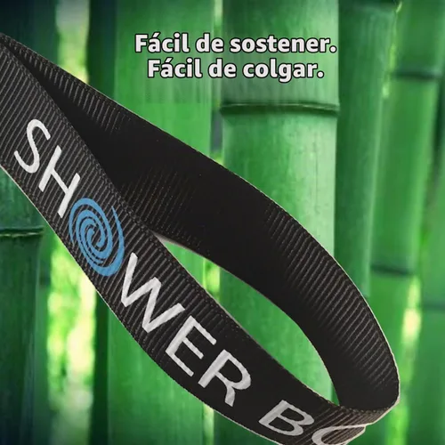 Vista 7 de SHOWER BOUQUET Juego de esponja y depurador de carbón/ 1 cepillo largo para la espalda más 2 puffs extra grandes de 2.6 oz de malla suave