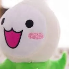 Vista 5 de Peluche de anime de cebolla de 7 pulgadas, lindo juguete para el hogar, sofá, almohada, decoración coleccionable, juguete