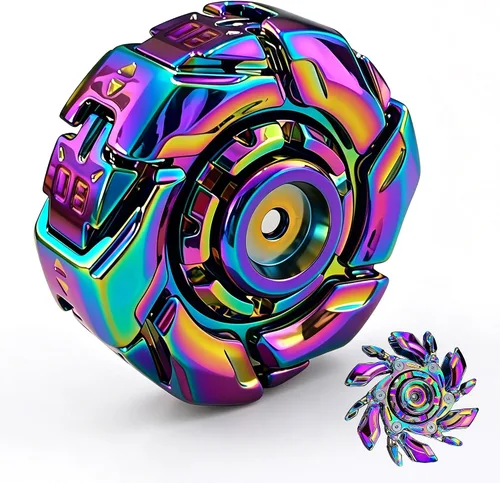 Vista 11 de EDC Fidget Sliders - Juguetes de metal para adultos para TDAH y ansiedad, autismo, alivio del estrés, juguetes de clicker, color negro