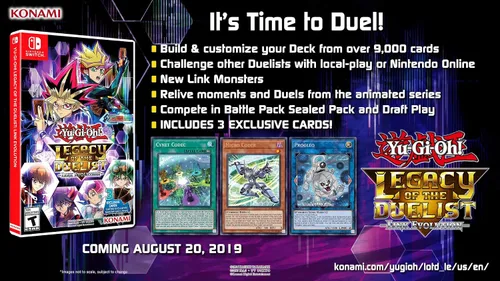 Vista 3 de Konami Yu-Gi-Oh Legacy of The Duelist Nintendo Switch