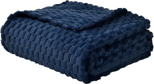 Vista 16 de FY FIBER HOUSE Manta de Vellón para Sofá 300GMS Súper Suave de Felpa Difusa Mantas y Cobijas para Sofá Cama Oficina, 40x50 Pulgadas, Beige