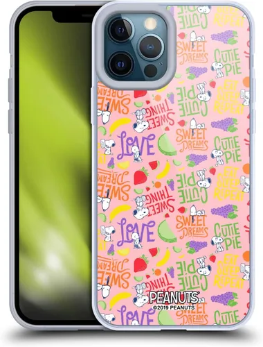 Vista 65 de Head Case Designs Funda de gel suave con licencia oficial de Peanuts Charlie y Snoopy Naturally Sweet compatible con Apple iPhone 7 Plus/iPhone 8