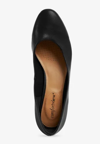 Vista 5 de Comfortview Zapatos de tacón ancho The Vida para mujer Negro