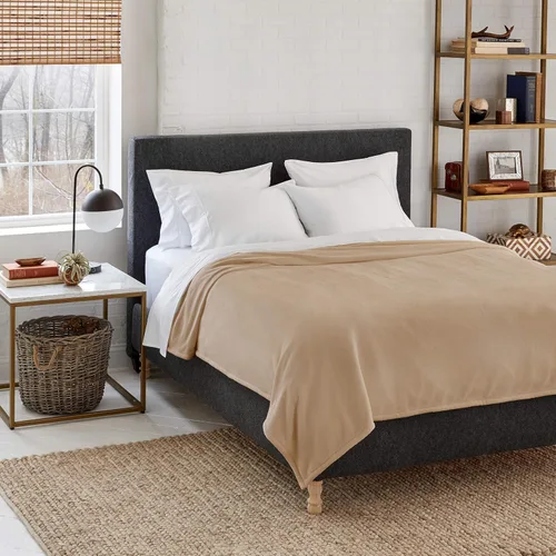Vista 11 de Eddie Bauer - Manta térmica tamaño Queen, manta eléctrica de microfelpa cepillada suave, ropa de cama cálida y acogedora