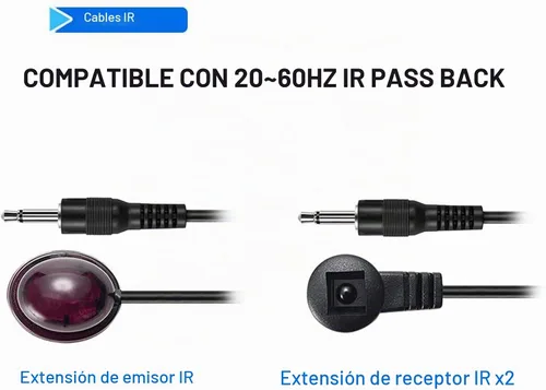 Vista 7 de MYPIN Extensor HDMI 1080P@60HZ 1x2 dispositivo divisor sobre cable CAT6/6A