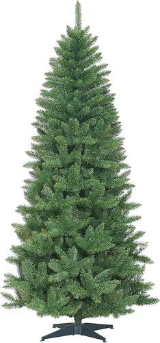 Vista 6 de Puleo International Carson Pine - Árbol de Navidad artificial sin iluminación con soporte, color verde (CP-60)