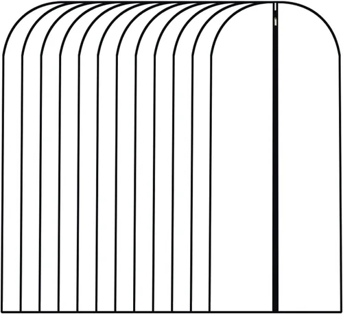 Vista 32 de Bolsas transparentes para colgar ropa de viaje (juego de 6) bolsas de traje para almacenamiento de ropa, bolsas de almacenamiento de ropa, funda