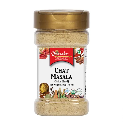 Vista 14 de Dwaraka Orgánico - Chana Masala, 3.5oz, saludable, orgánico, sin OMG, todo natural